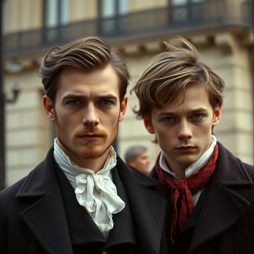 Verlaine and Rimbaud in Paris: A Cinematic Portrait