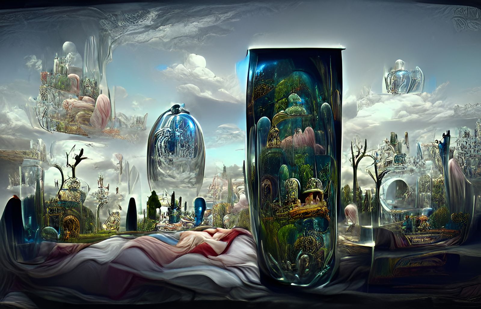 Sleeping Beauty in Wonderland: A Biopunk Fairy Tale