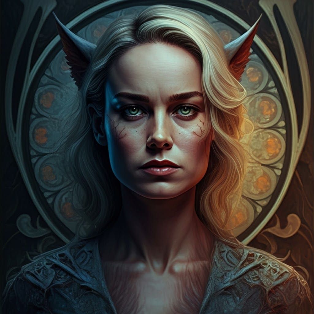 Brie Larson as a werewolf.