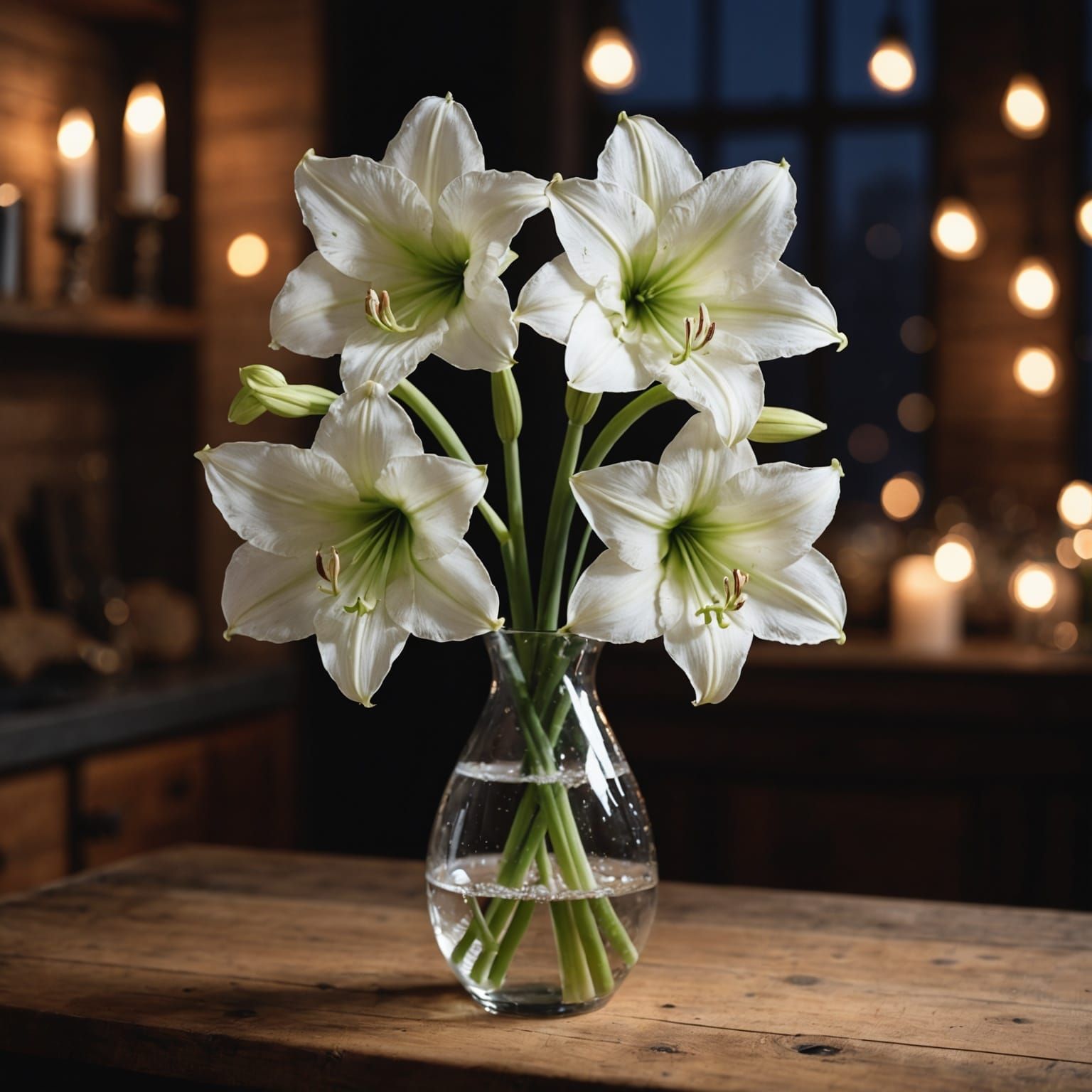 Amaryllis Bouquet Still Life: Professional Photography