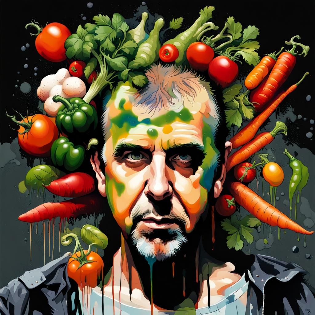 Peter Gabriel's Sledgehammer Transformation: A Whimsical Symphony of Vegetables