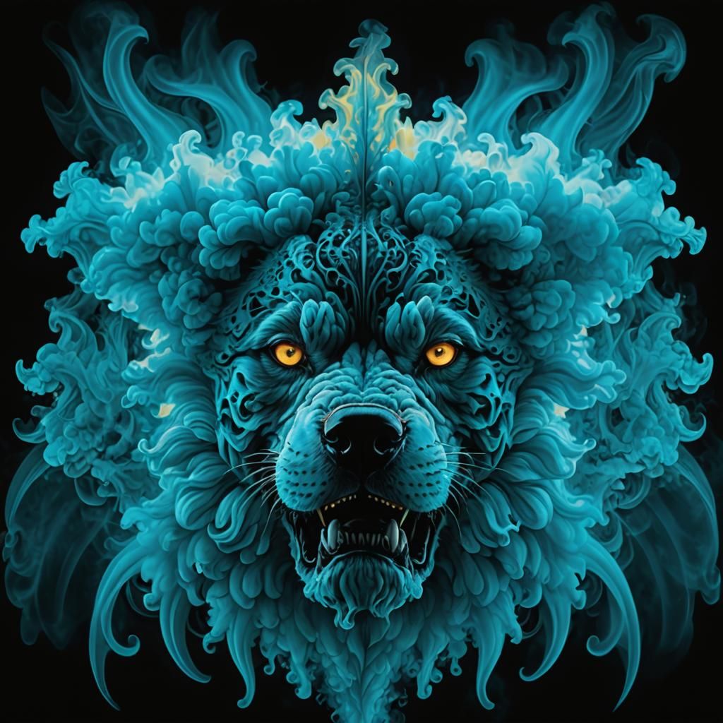 Smoke Wolf: A Rorschach-Inspired Dark Fantasy