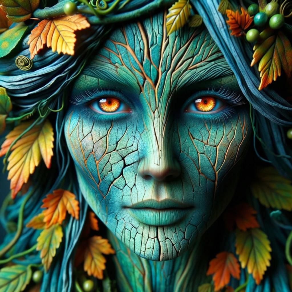 Intricate Portrait: Nature, Fantasy, and Stone