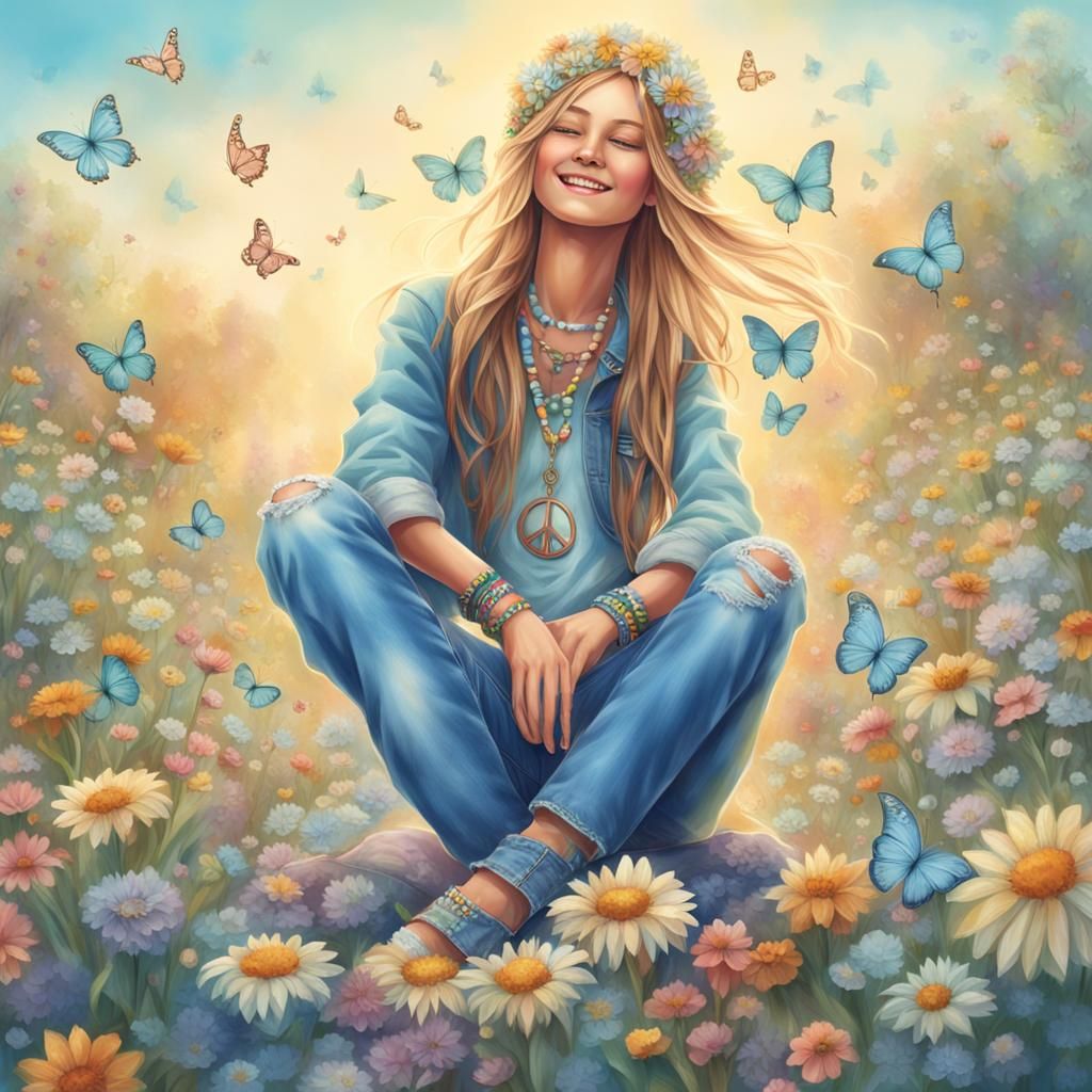 hippie girl
