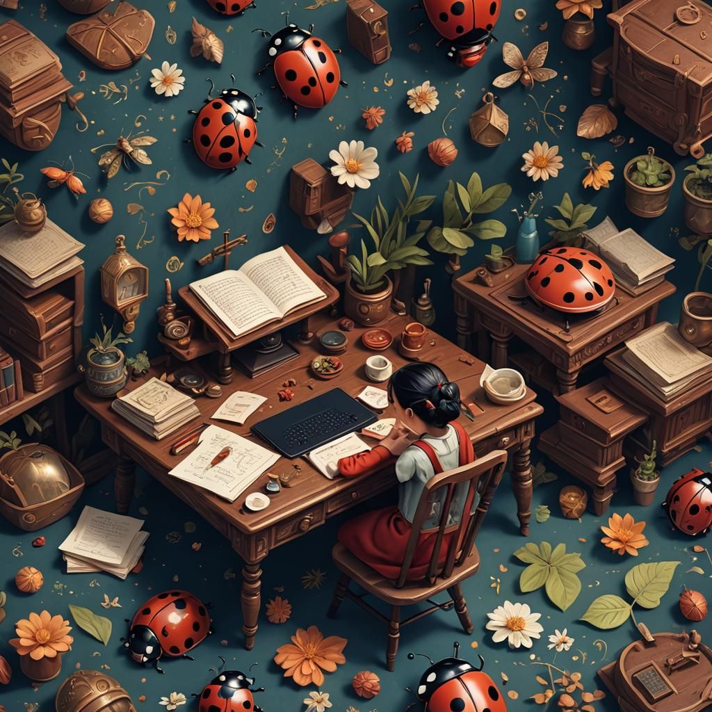 Hygge Home in Nepal: Grandpa and Ladybug