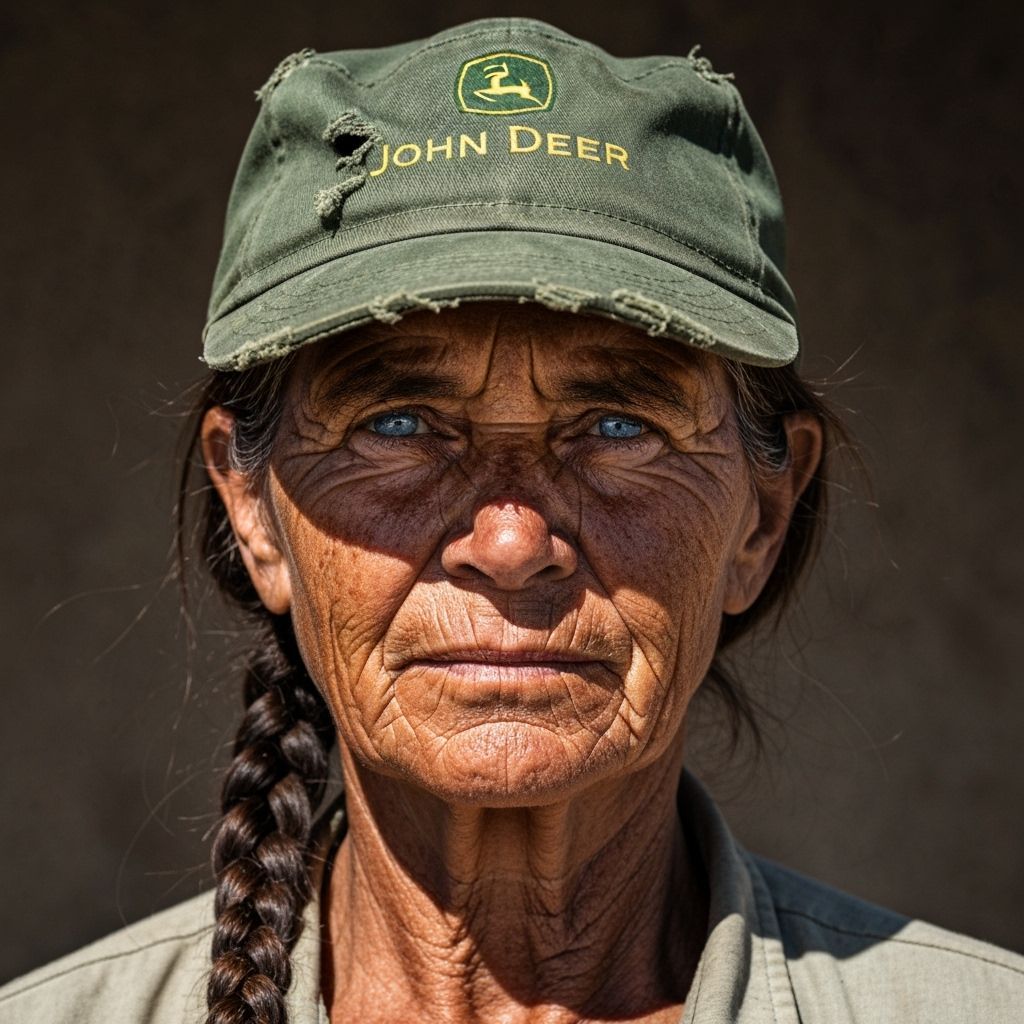 Weathered Midwest Hunter Portrait in Dramatic Light