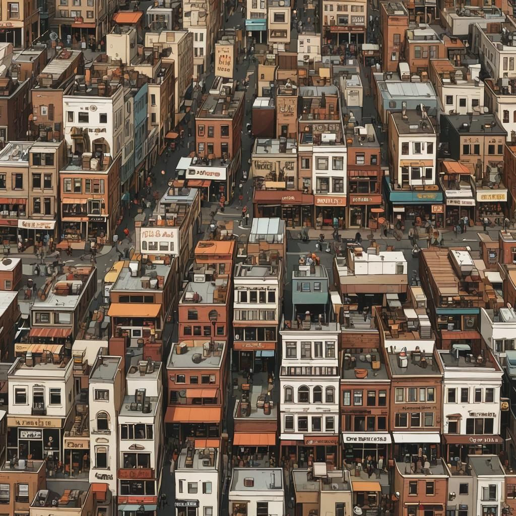 Over-Caffeinated Cityscape: Coffee Shops on Every Block