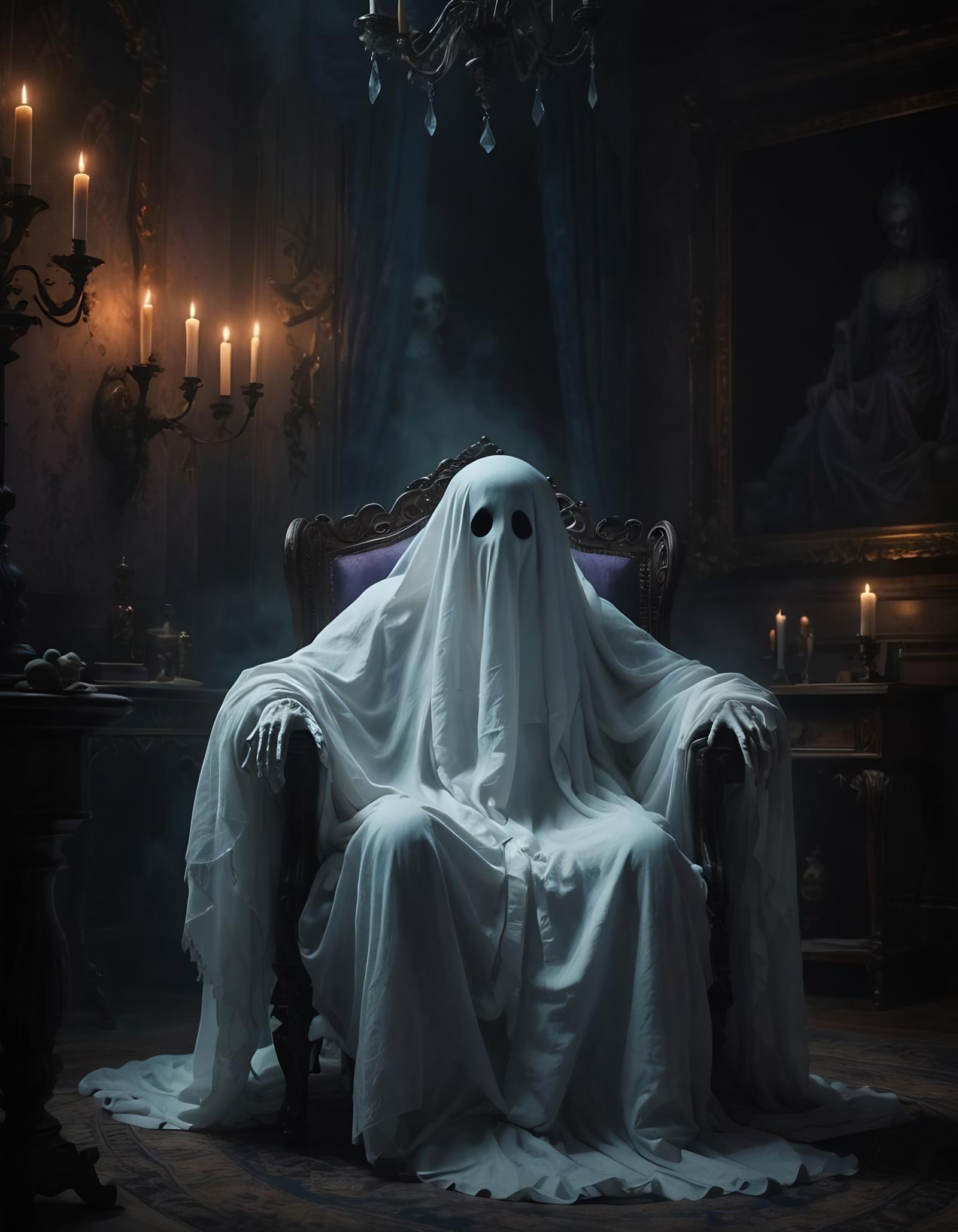 Ghost portrait