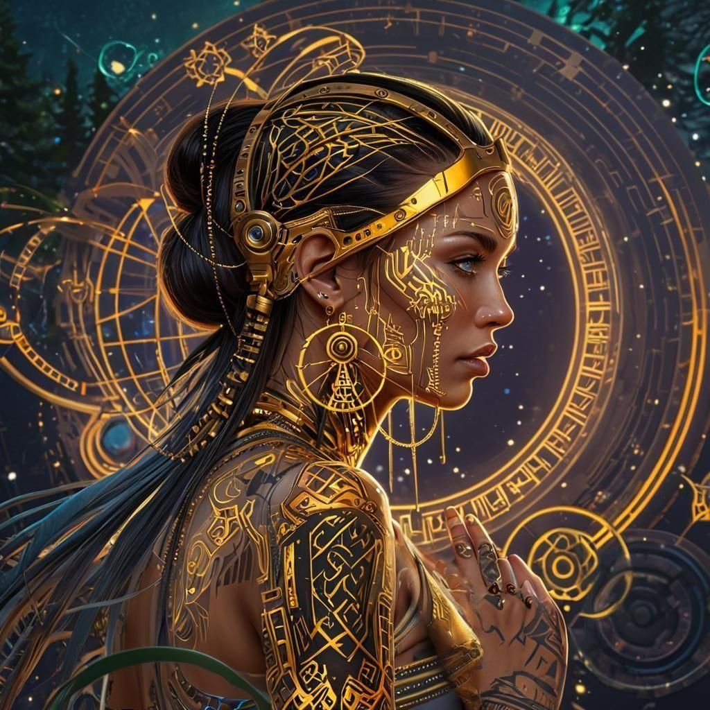Golden Cyborg #18