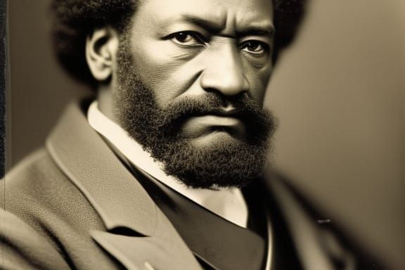 Frederick Douglass: "Right is of no sex, Truth is of no color, God is the Father of us all, and we are all Brethren."