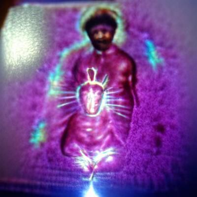 Holographic Kirlian Photography Image