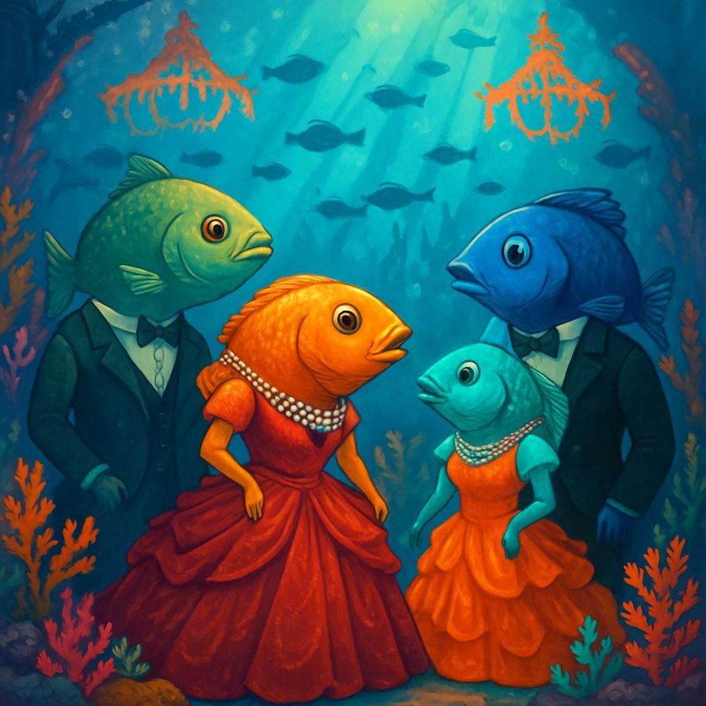Fancy Fish Ball in Underwater Ballroom