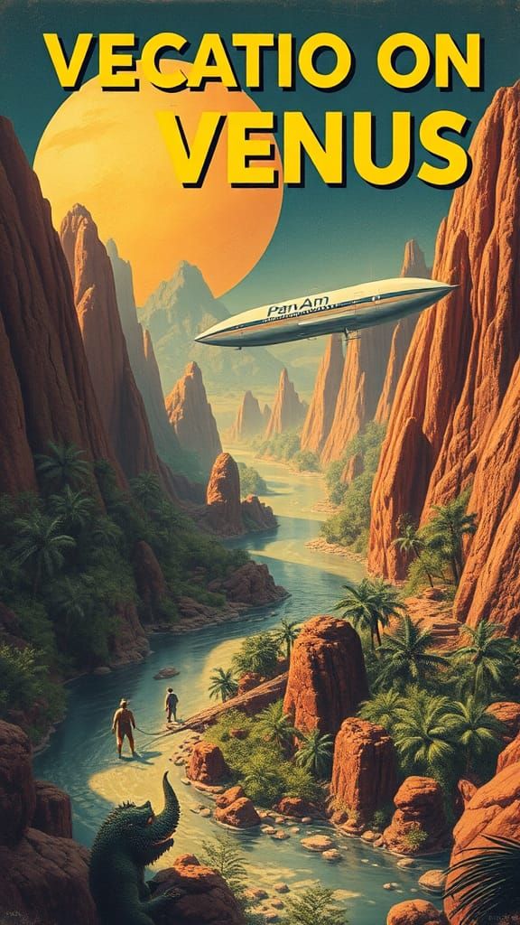 Venus Travel Poster (2)