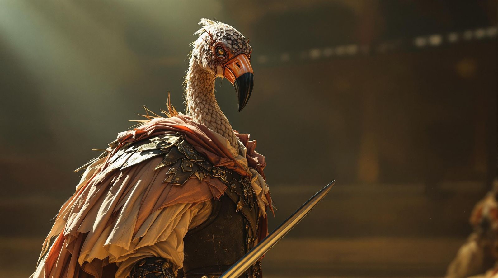 My name is Flamingo Montoya. You killed my feather. Prepare to die.”