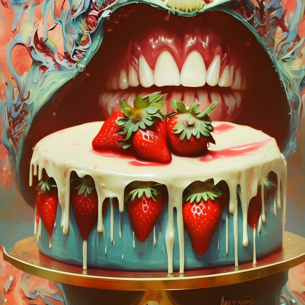 Cake brings out the worst in all of us!