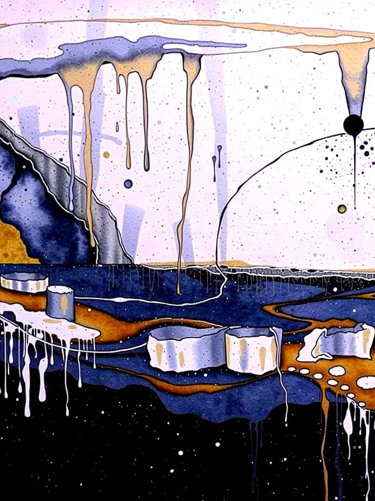 Melting Silence at the Edge of Worlds