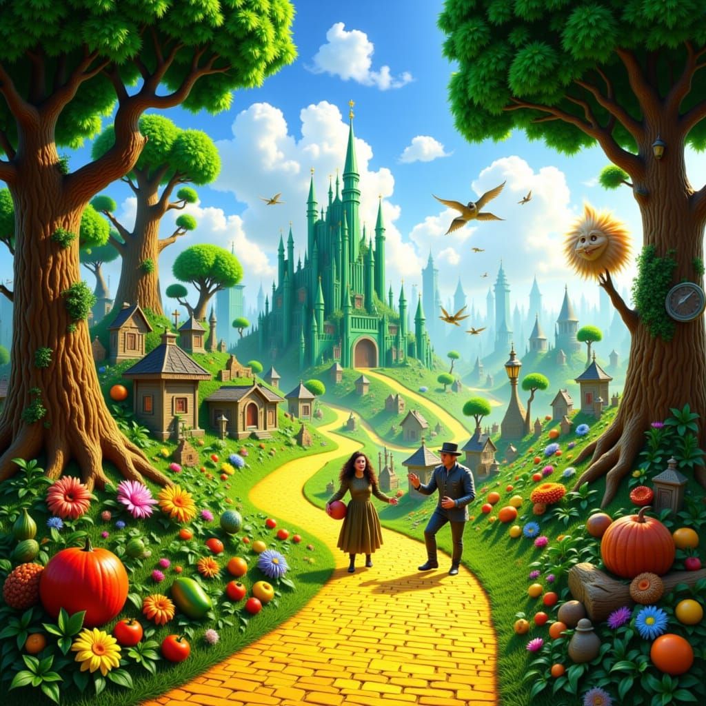 Wizard of Oz Adventure in Magical Land