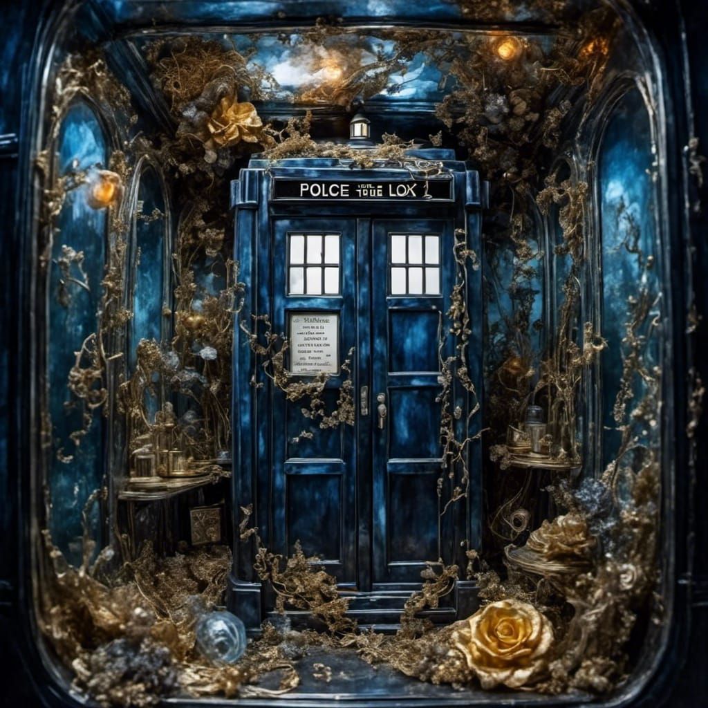 Doctor Who Inside the Tardis Time Machine