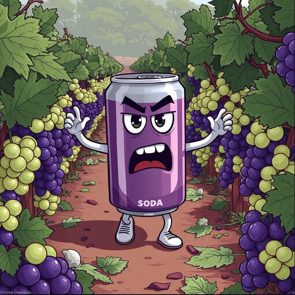 Soda Cans Rise Up Against Vineyard Snobbery in Whimsical Car...
