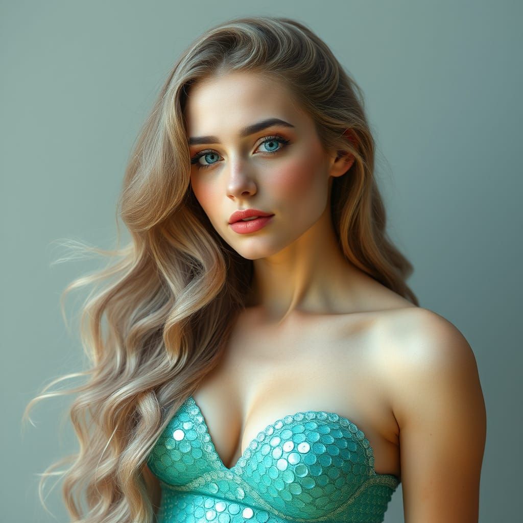 Human Transformation to Mermaid