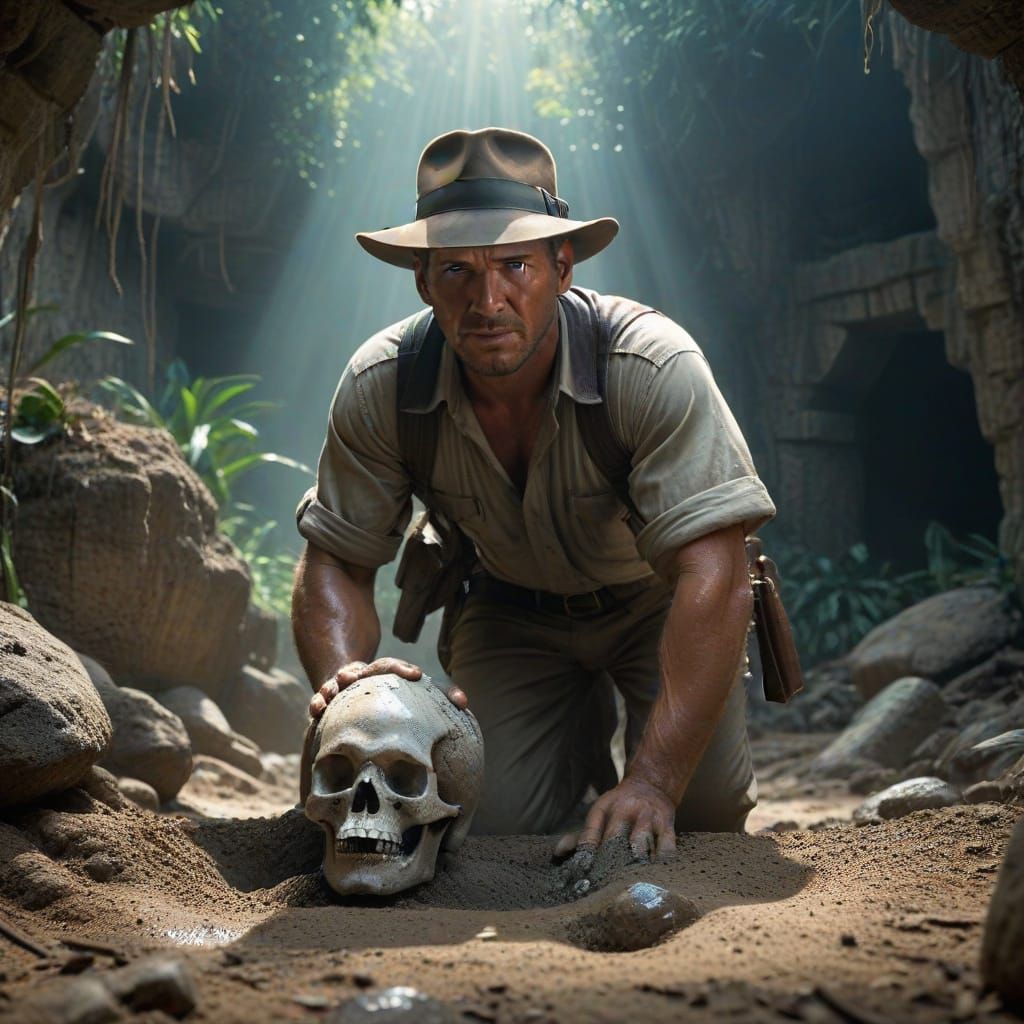 Indiana Jones Uncovers Ancient Secrets in Mayan Ruins