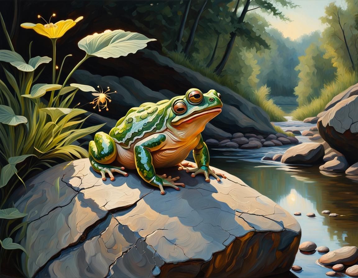 Hyperrealistic, heavy impasto structure cracked paint , heav...