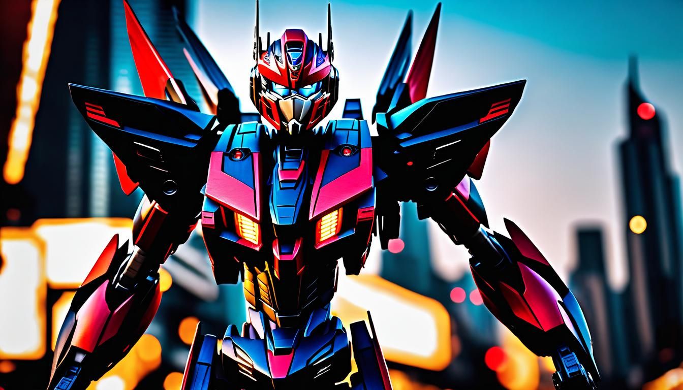 Windblade Poses: Cybertronian Transformers Action Scene