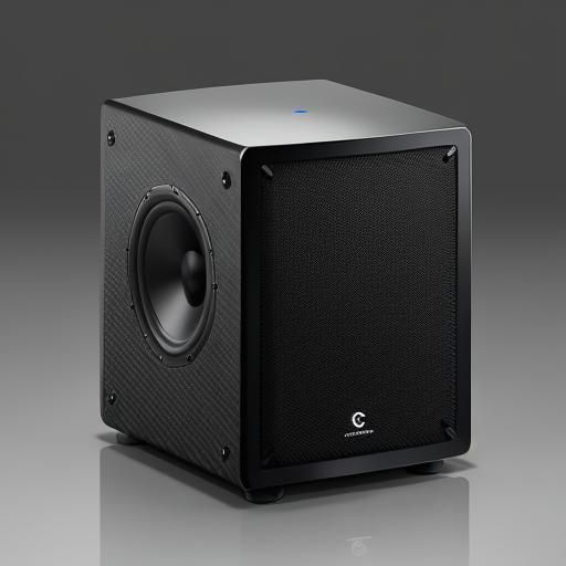 Carbon Fiber Subwoofer with Electromagnetic Magnet