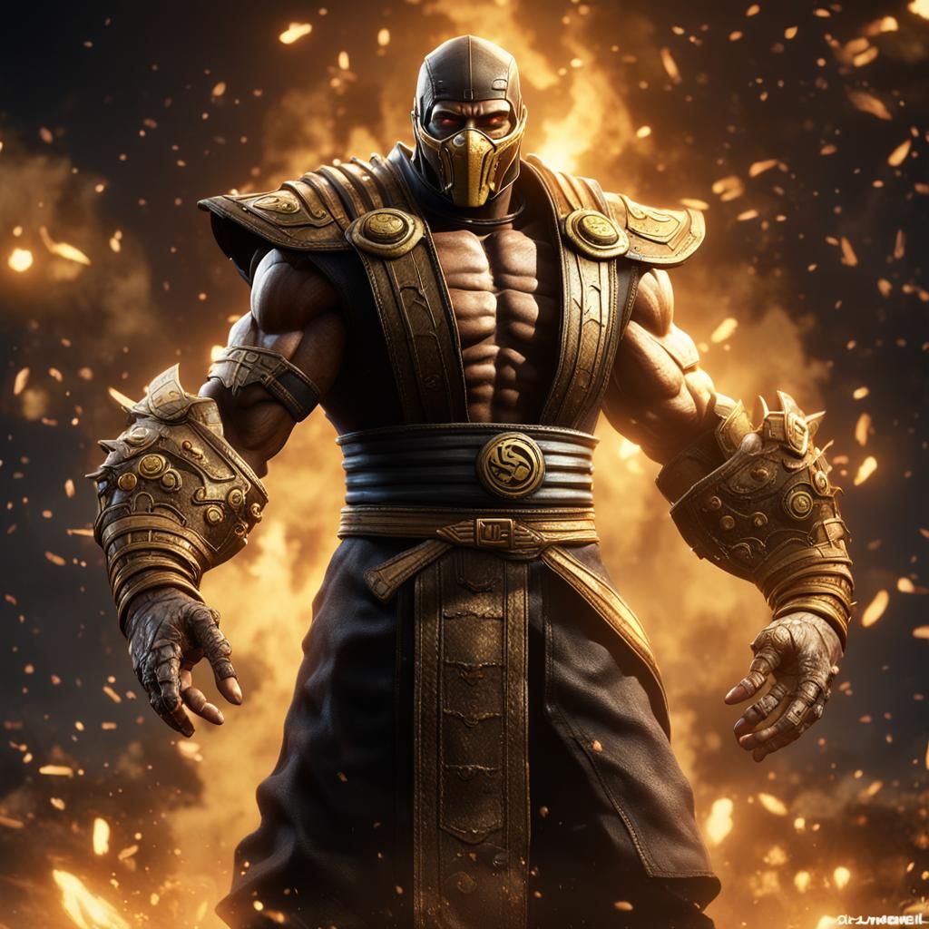 Geras as Sandman: 3D Game Cinematic Render