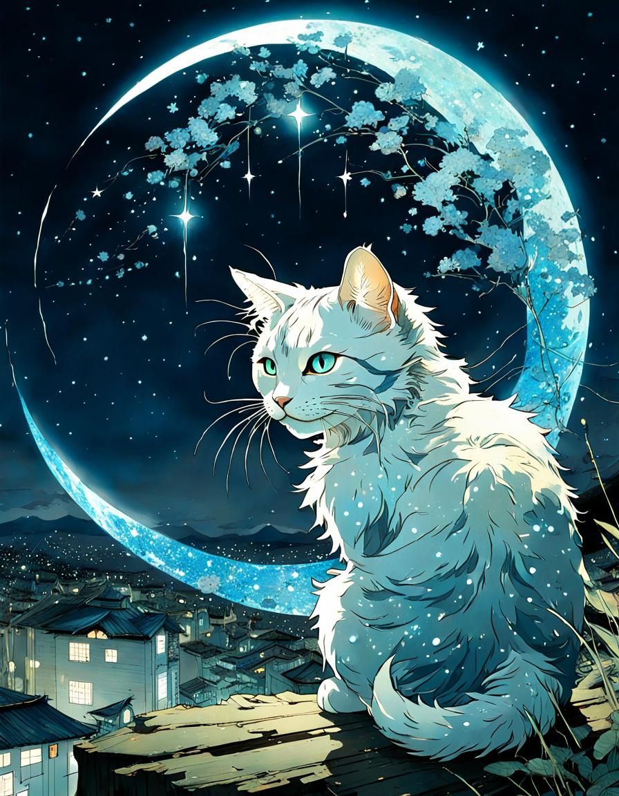 the phantom under the moonlight