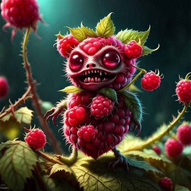 Zombie-raspberry Character
