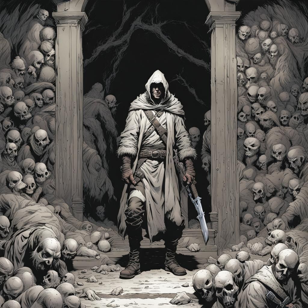 Grimdark Art Inspired by Old Masters