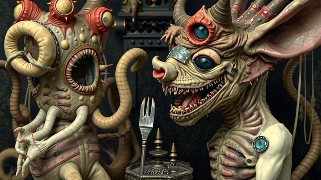 DORK MONSTERS ON THE WAY TO WEIRDVILLE