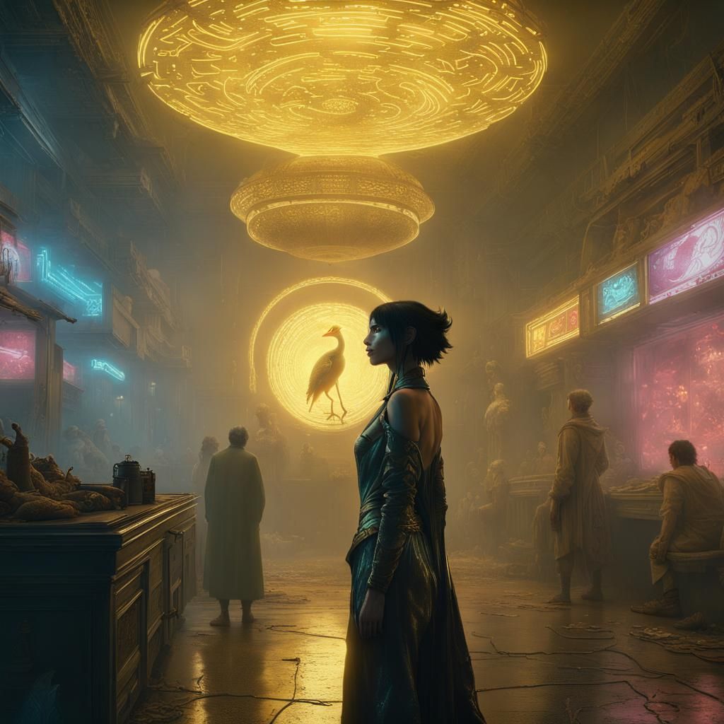 Golden Goose Soul Extraction in Cyberpunk Brothel