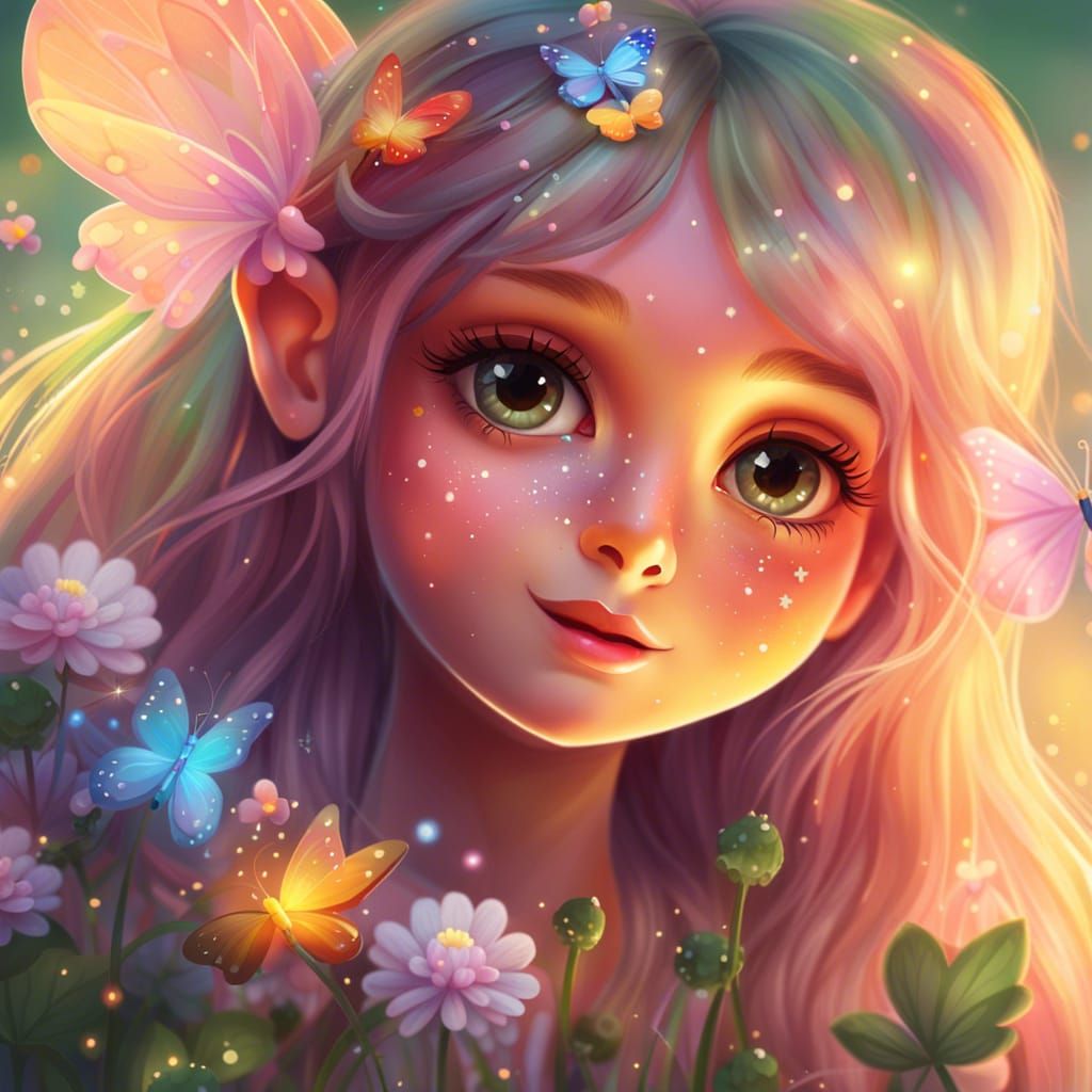 Cute fairy.