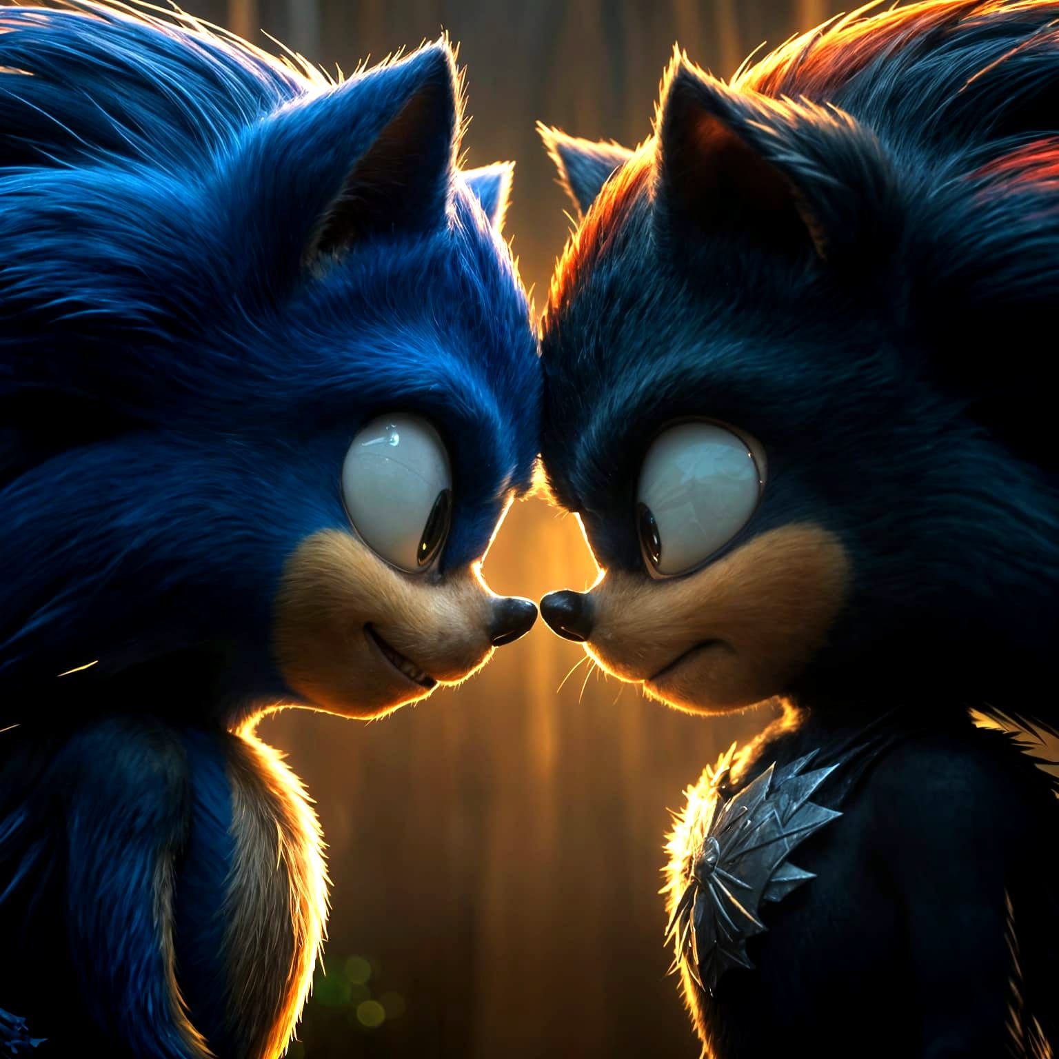 Sonic and Shadow Engage in Cinematic Showdown