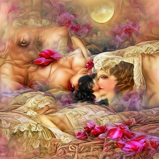 Sensual Dreams of Bygone Romance Artwork