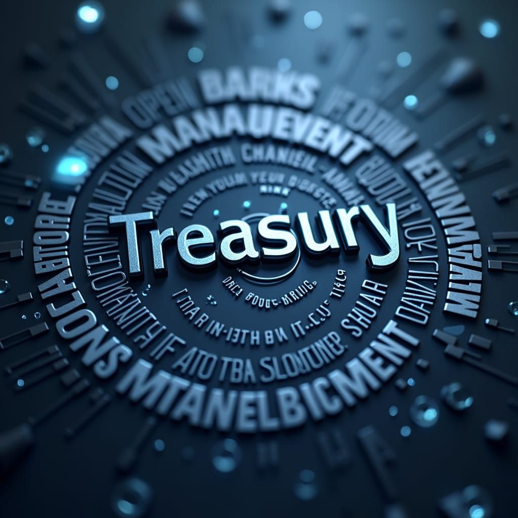 Treasury: Risk and Investment Management in Metallic Font