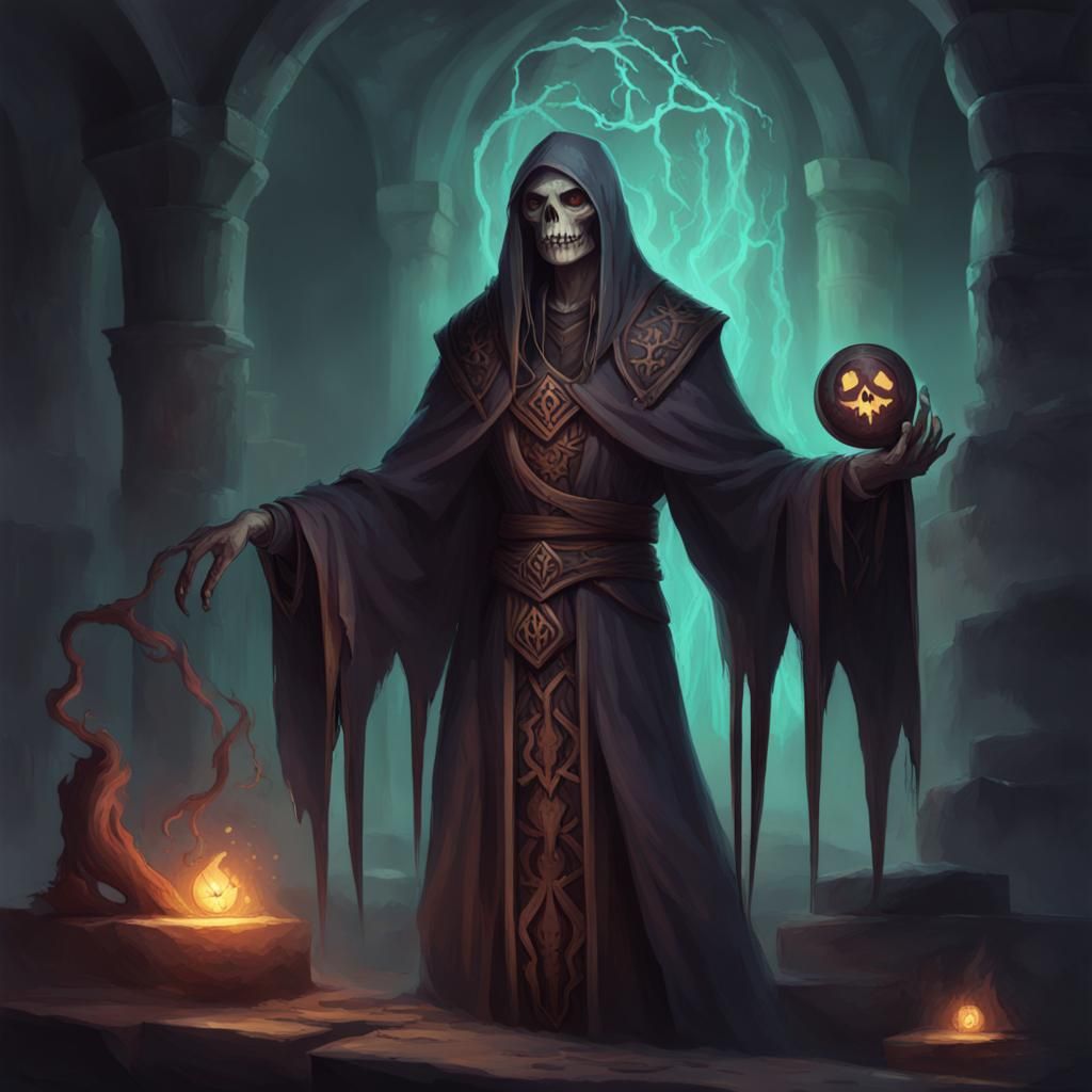 Ancient Necromancer Character Concept