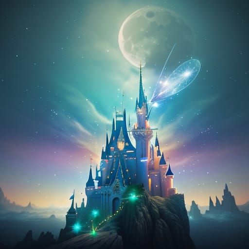 Peter Pan Flies Through Neverland in Pastel Colors