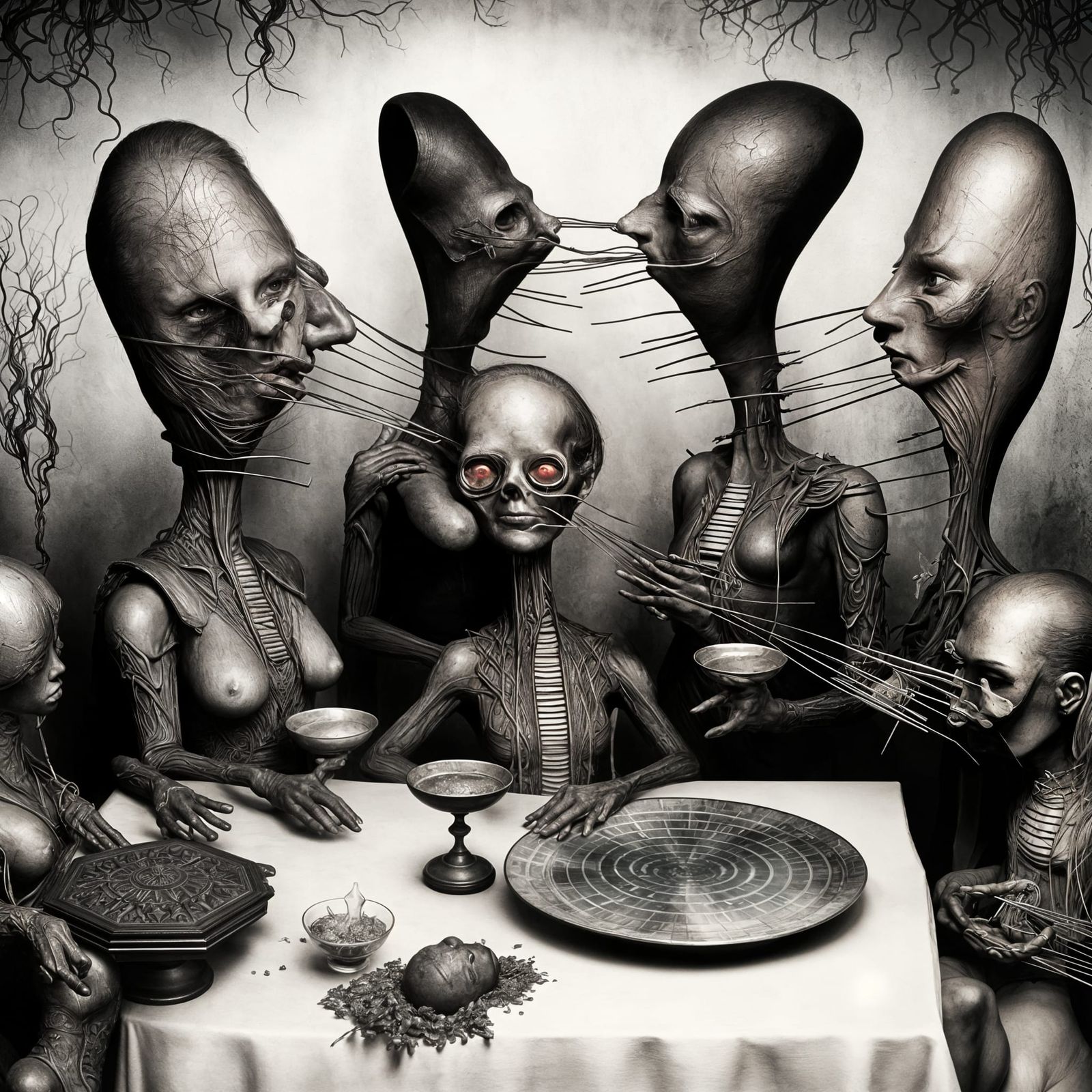 Magical Biological Surrealism in Photorealistic Detail