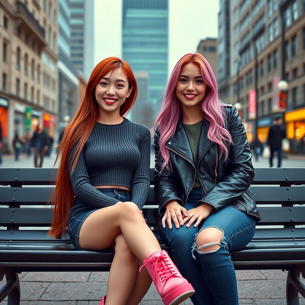 Sitting with a friend! 💖