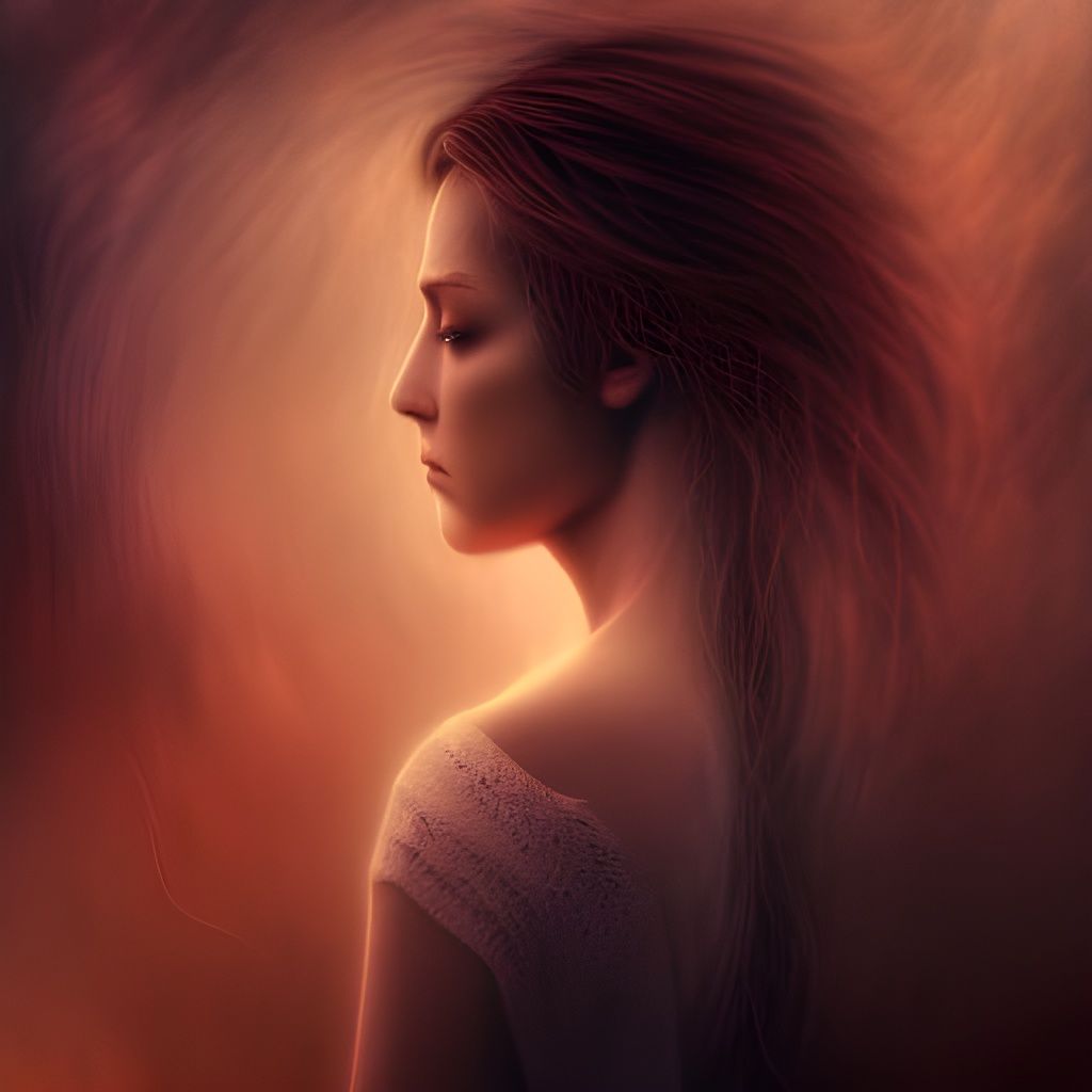 Epic Sea Witch Emerges in Storm, Art Deco Style