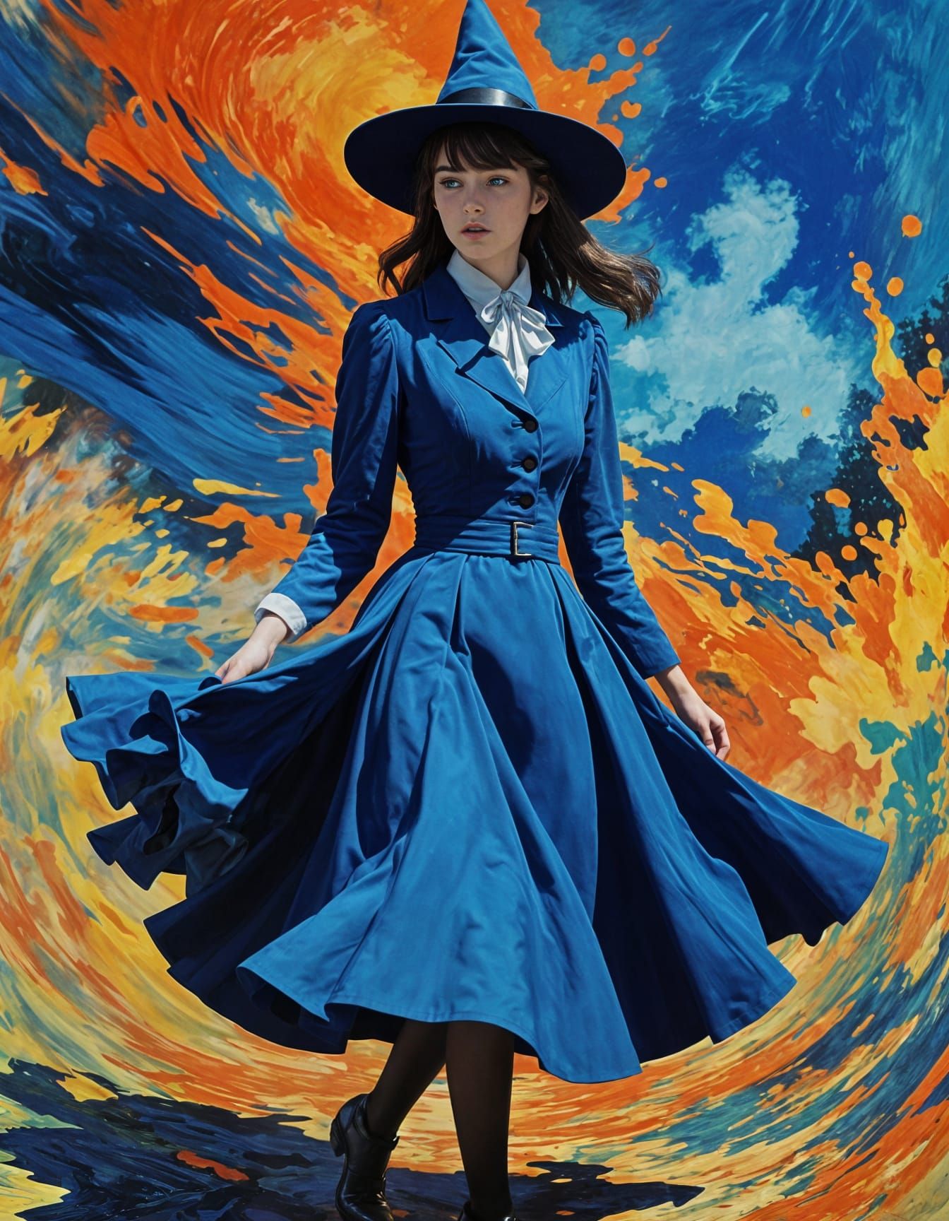 Blue witch