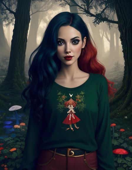 DreamShaper v8: Christmastime Fairypunk