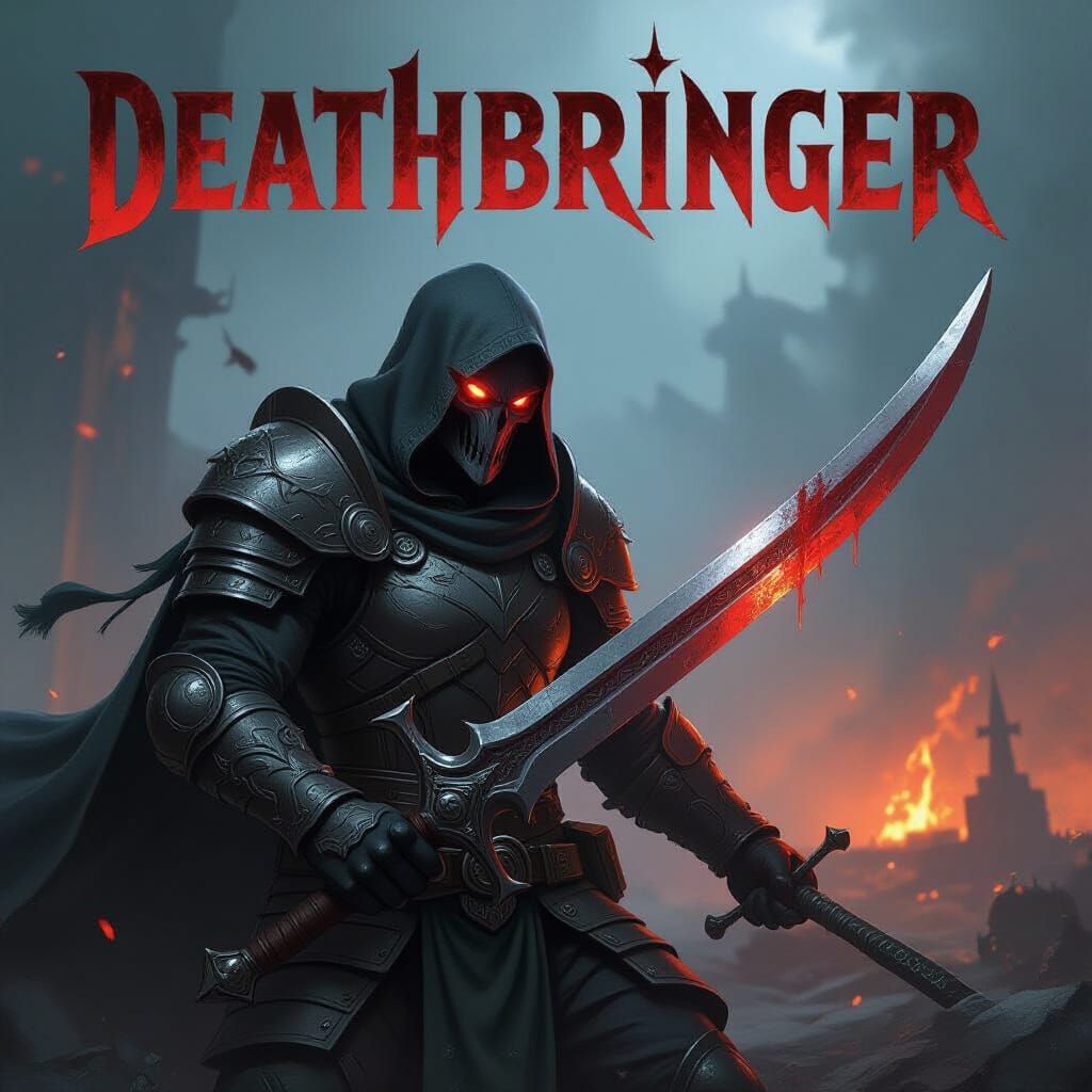 Abstract Death Figure