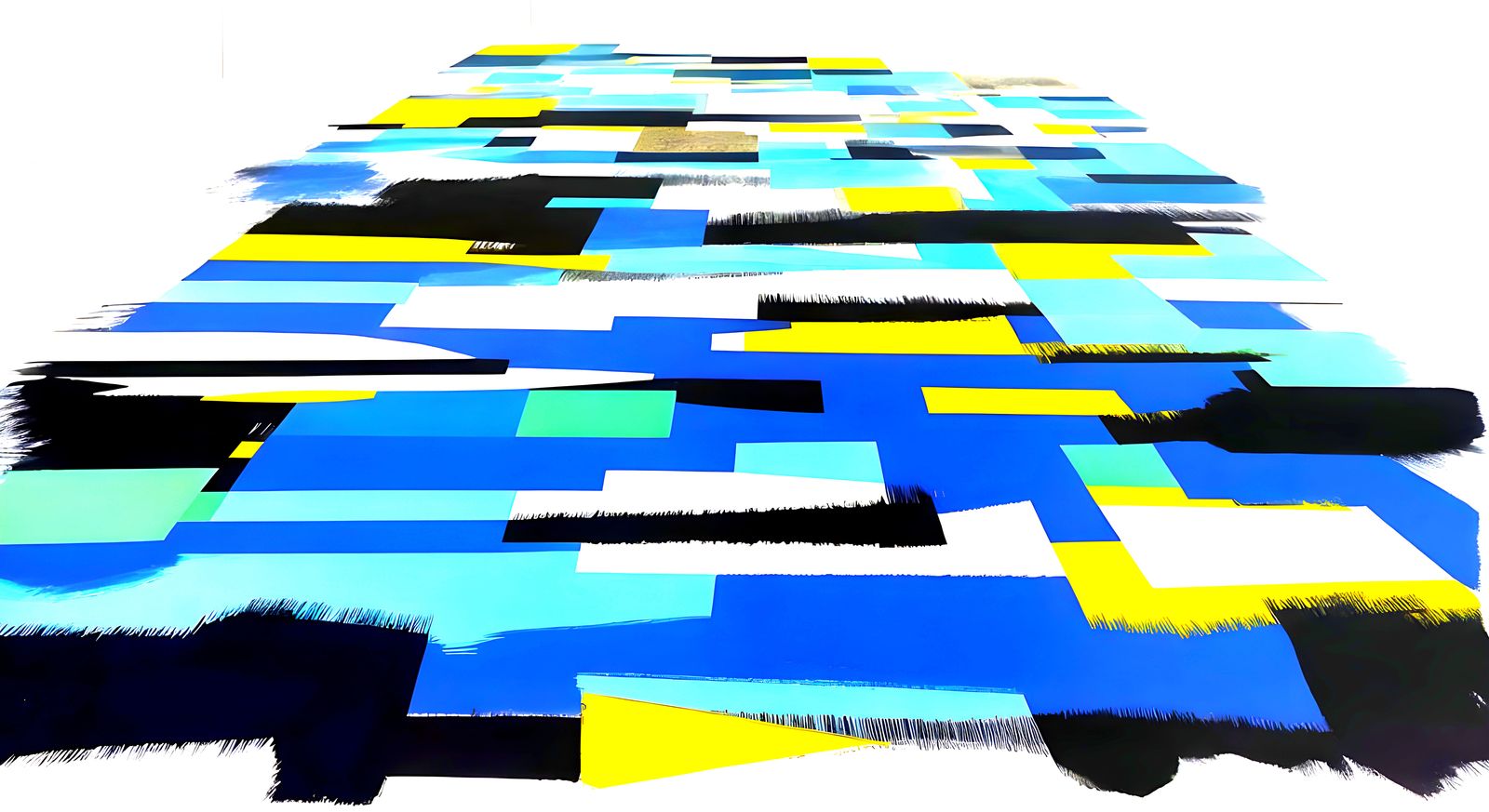 Abstract Colorfield Painting in Rothko Style