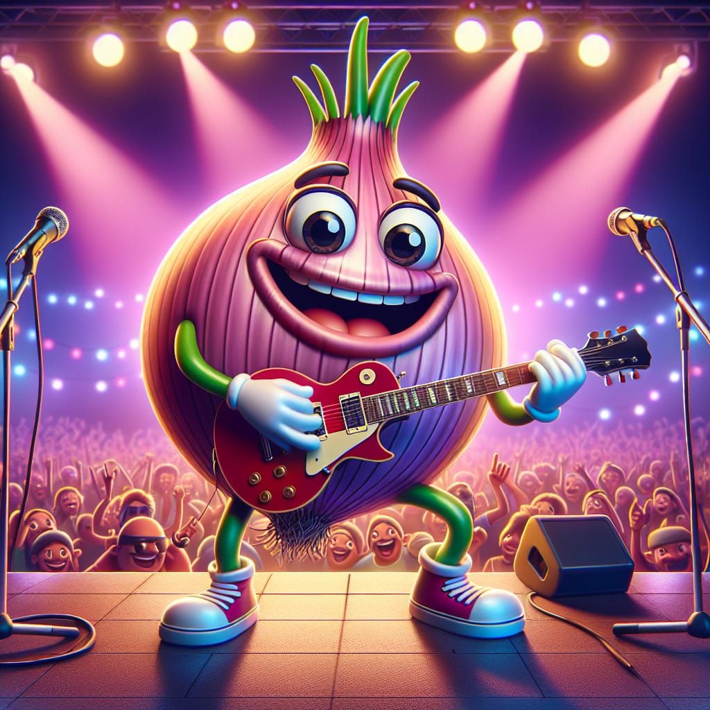 Onion Rock Star Concert Performance