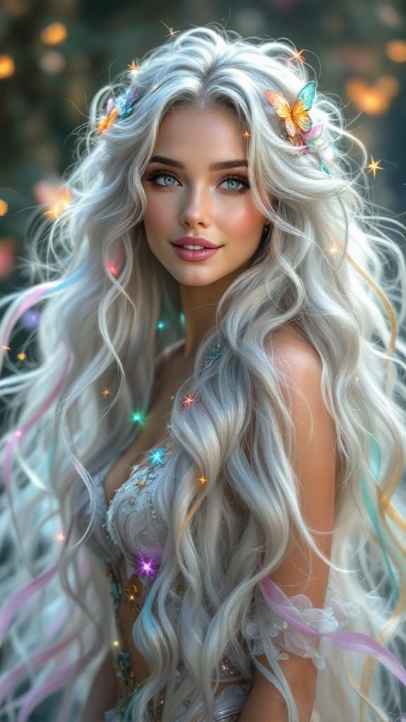 Enchanting Fairy Princess in Dreamlike Fantasy Realm