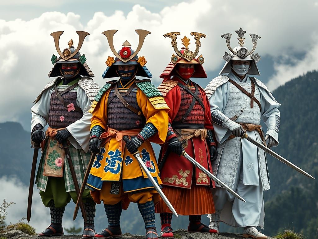 the four seasons as samurai